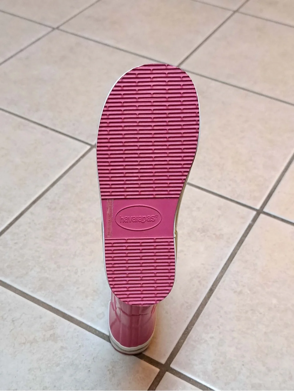 Havaianas Kids Aqua Rain Boots - Pink - USA Toddler Kids Size 10C